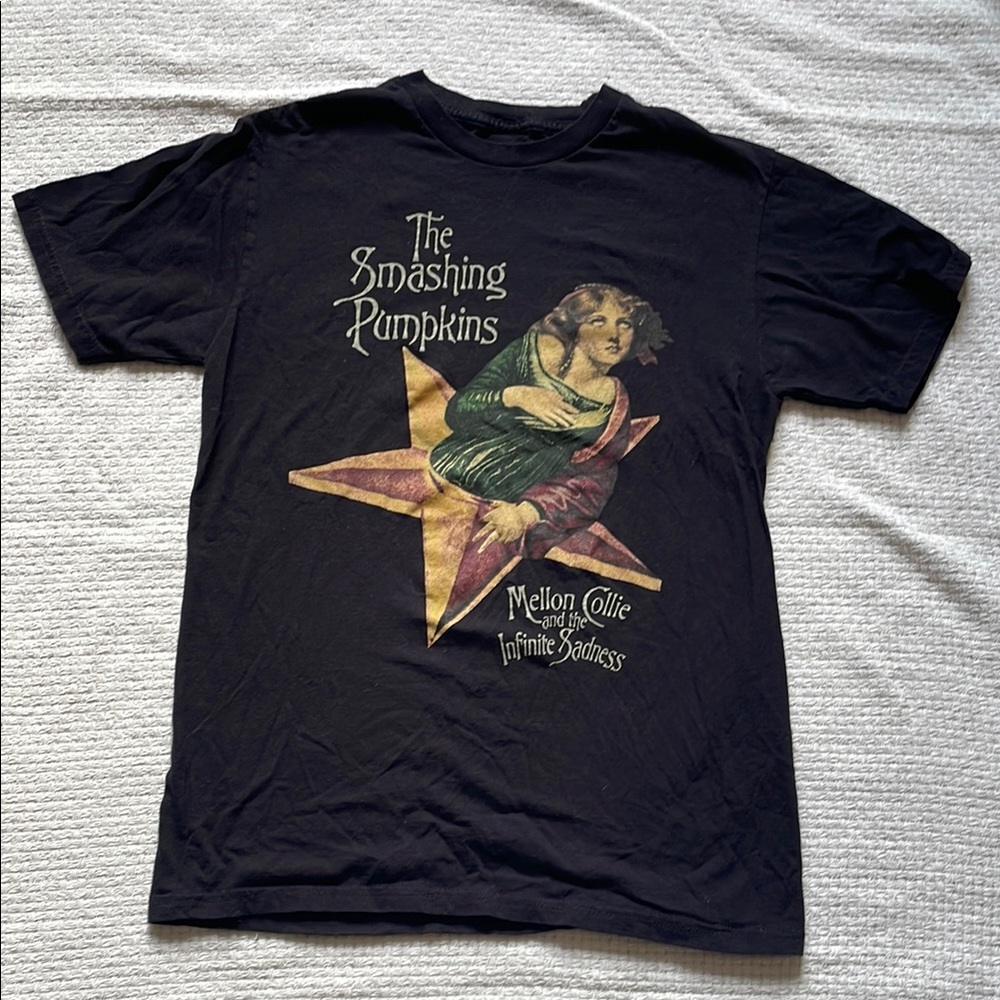 Smashing Pumpkins Black Graphic Tee - Short Sleeve